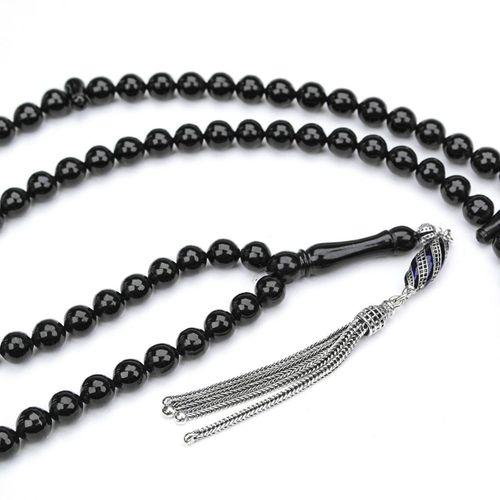 Oltu Taşı  Küre Kesim 99 Sayılı Namaz Tespihi