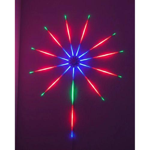 Akıllı Rgb Led Havai Fişek Duvar Lambası Kumandalı Ve Uygulama Kontrollü