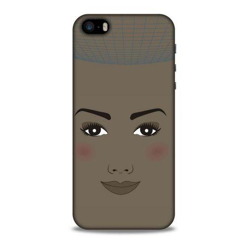 Emojix (49) Apple iPhone SE Kılıf Silikon Kapak Desenli
