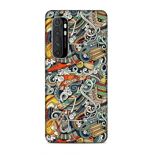 Xiaomi Mi Note 10 Lite Kılıf Snowboarding Arka Kapak Silikon Koruma Full Koruyucu