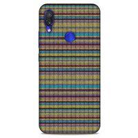 Kazak (16) Desenli Silikon Kapak Xiaomi Redmi Note 7 Pro Kılıf