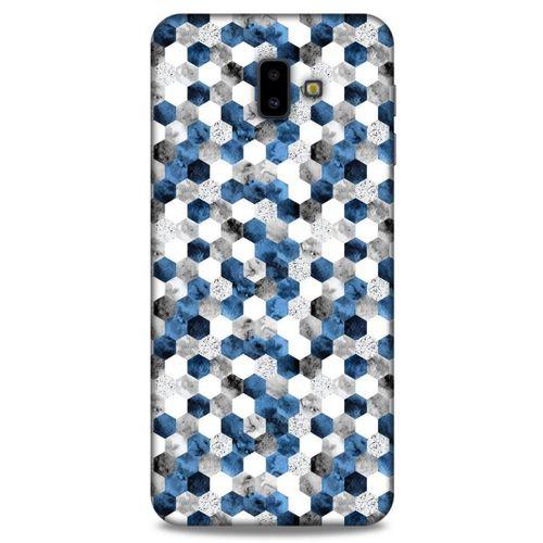 Mermer Desenli (19) Tema Kılıfları Açık Mavi Samsung Galaxy J6 Plus Kılıf
