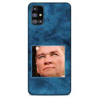 Samsung Galaxy M31s Kılıf Atatürk (26) Tpu Silikon Kılıf Mavi Gök