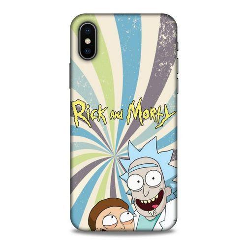 Apple Iphone X Uyumlu Kılıf Rick And Morty (3) Kapak President Morty