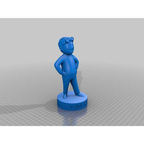Vault Boy Bobblehead Heykeli Büyük Çerçeve (Bu ürün Sadece Plastik parçadır - Almadan Önce Soru Sorabilirsiniz)