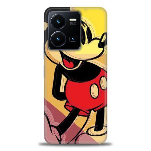Tecno Spark Go 2023 Kılıf HD Baskılı Kılıf - Mickey Mousee + Tam Ekran Koruyucu