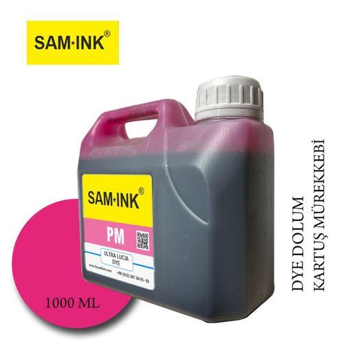 Feyink® Samink Canon Pro Serisi Plotter DYE Kartuş Dolum Mürekkebi PFI-1300 PFI-1700 PM (Photo Magenta) -1000ml-