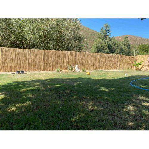 özgazi 80 Cm X 6 Metre Doğal Kamış Hasır Balkon Çiti