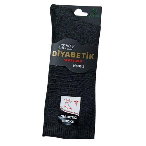 Emre Erkek  Diyabetik Bambu Çorap 6 Adet