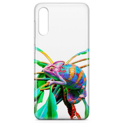 Samsung Galaxy A50s Kılıf İguana Arka Kapak Koruma Desenli Full Koruyucu