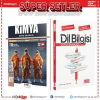 Ulti Yayınları AYT Kimya ve AKM Dil Bilgisi Soru Bankası Seti 2 Kitap