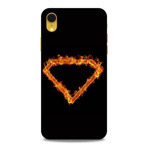 Lopard Apple iPhone XR Uyumlu Kılıf FireX (49) Ultra Silikon Kılıf SuperMan