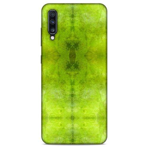 Mermer Desenli (31) Tema TPU Kılıf Fıstık Yeşili Samsung Galaxy A70s Kılıf