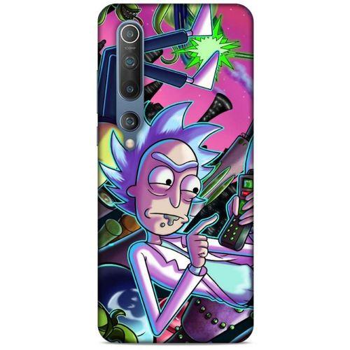 Xiaomi Mi 10 Uyumlu Kılıf Rick And Morty (20) Koruyucu Kılıf MC Haps