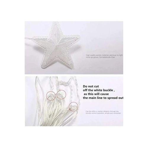 Sarkıt Yıldız Model Yılbaşı Dekoratif Led 16 Yıldız Model