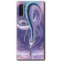 Potkal Hediye Fabrikası Samsung Galaxy Note 10 Kılıf HD Desen Baskılı Arka Kapak - Dragon Snake