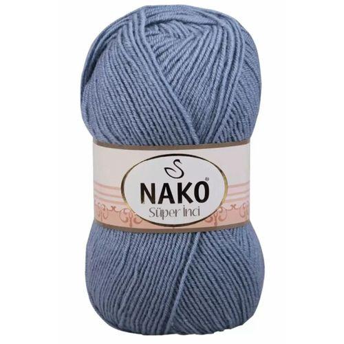 1 Adet Süper İnci El Örgü İpi 100 gr Kot Mavi 1986