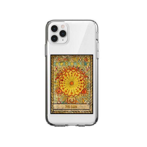 iPhone 11 Pro The Sun Desenli Premium Şeffaf Silikon Kılıf
