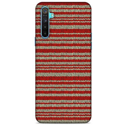 Kazak (6) Desenli Silikon Kapak Oppo Realme 6i Kılıf