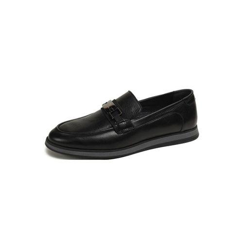 Pierre Cardin 63601 Siyah Erkek Loafer Günlük Deri Ayakkabı