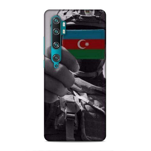 Xiaomi Mi Cc9 Pro Uyumlu Kılıf Azarbaijan (40) Fit Silikon Kılıf Asker