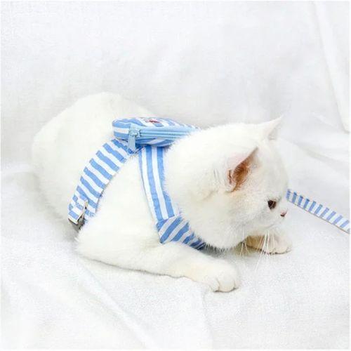 Evcil Hayvan Çantalı Göğüs Gezdirme Tasması Seti