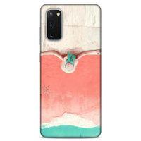 Lopard Samsung Galaxy S20 Uyumlu Kılıf Manipülasyon ☻ (20) Koruyucu Kılıf Desenli
