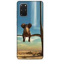 Lopard Samsung Galaxy S20 Plus Uyumlu Kılıf Manipülasyon ☻ (3) Kapak Baskılı