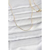 CM 14K Gold Renk Parçalı Topçuk Model 60 cm Kadın Kolye