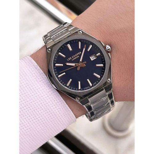 Lee Cooper İtalyan Tasarım Bileklik Hediyeli 2 Yıl Garantili 5 Atm Erkek Kol Saati ELC.08252.690