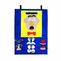 Çocuk AND-9170 Yüz İfadeleri -Erkek Cırtlı Pano -Anadolu Oyuncak