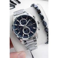 Slazenger Çelik Kordon İç Fonksiyonları Aktif 10 Atm+Bileklik Hediyeli Erkek Kol Saati VS.BLKT.0890