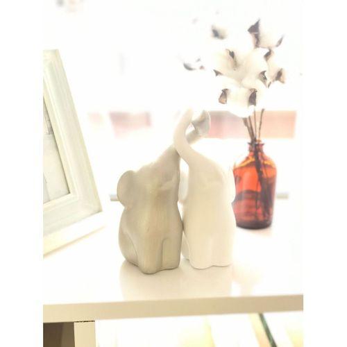 Dekoratif Fil Biblo seti 2'li