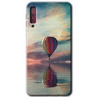 Potkal Hediye Fabrikası Samsung Galaxy A7 2018 Kılıf HD Desen Baskılı Arka Kapak - Zeplin