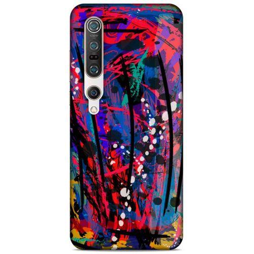 Lopard Xiaomi Mi 10 Pro Uyumlu Kılıf Soyut Sanat (46) Desenli Core Armor Kılıf