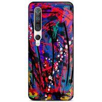 Lopard Xiaomi Mi 10 Pro Uyumlu Kılıf Soyut Sanat (46) Desenli Core Armor Kılıf