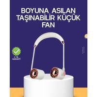 Katlanabilir Asılabilir Mini Fan Usb Şarjlı 3 Kademeli Sessiz