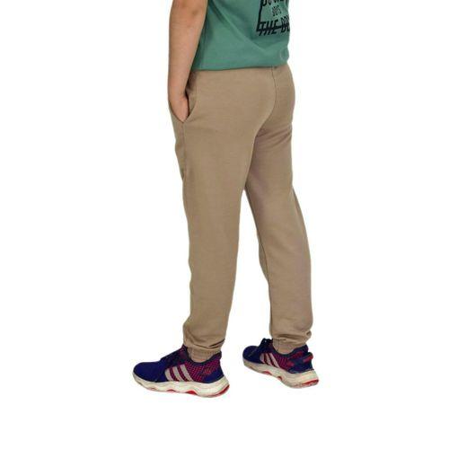 Bej Rengi Bel Paça Lastikli Kız Erkek Çocuk Eşofman Altı BGL-ST04723