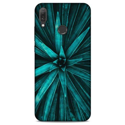 Lopard Huawei Y9 2019 Uyumlu Kılıf Bahar (26) Tpu Silikon Kılıf Koyu Yeşil