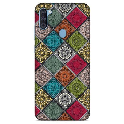 Ethnic Culture (40) Samsung Galaxy A11 Kılıf Silikon Kapak Desenli