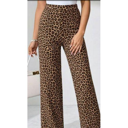 Kadın Yüksek Bel Paçaya Doğru Geniş Dalgıç Pantolon