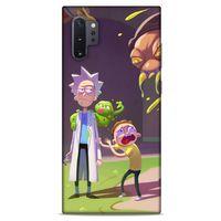 Samsung Galaxy Note 10 Plus Uyumlu Kılıf Rick And Morty (31) TPU Kılıf Cronenberg Rick