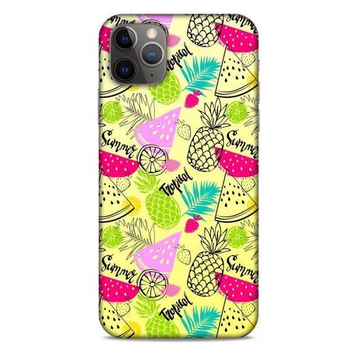 Frutix Meyve Mix 03 Apple Iphone 11 Pro Max Kılıf Desenli Silikon