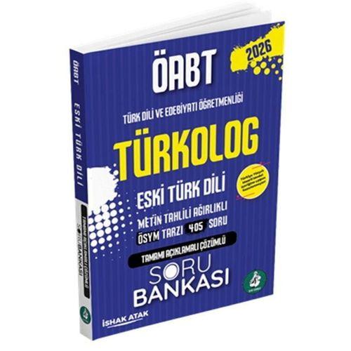 2026 MEB AGS ÖABT Türkolog Eski Türk Dili Tamamı Açıklamalı Çözümlü Soru Bankası Dizgi Kitap