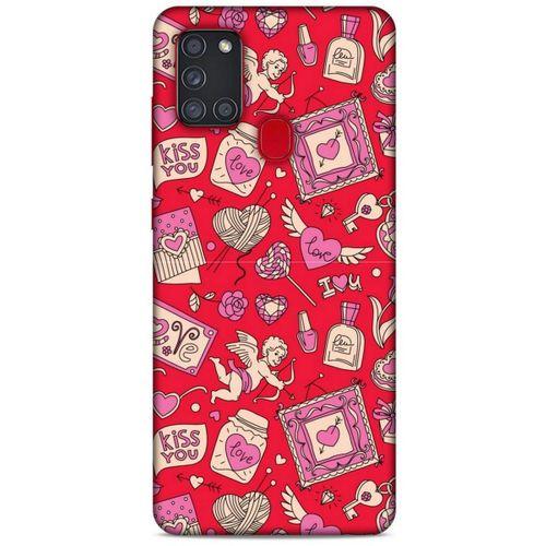 Pop Culture Kırmızı Samsung Galaxy Note 10 Plus Kılıf