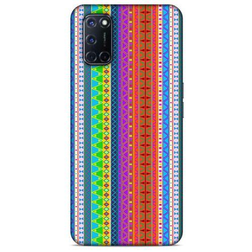 Ethnic Culture (63) Oppo A52 Kılıf Silikon Kapak Desenli