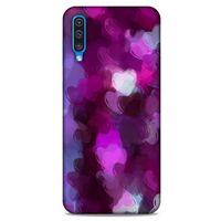 Samsung Galaxy A30s Uyumlu Kılıf Mor Delisi (42) Rugged Armor Kılıf Kalp