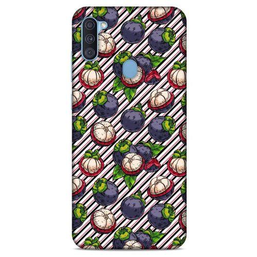 Frutix Mangosteen 02 Samsung Galaxy A11 Kılıf Desenli Silikon