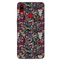 Graffitix (4) Desenli Silikon Kapak Samsung Galaxy A10s Kılıf
