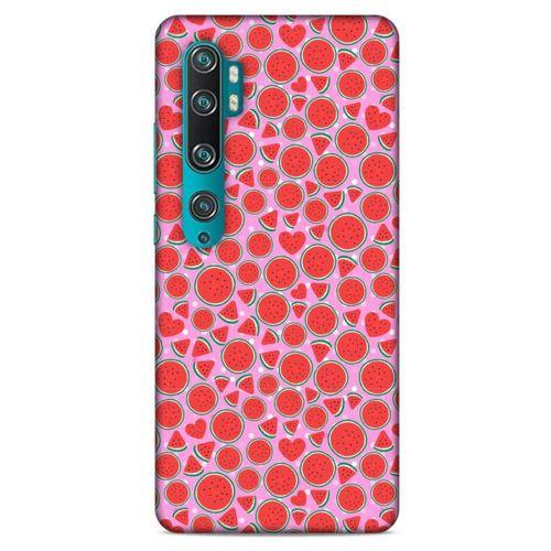Xiaomi Mi Note 10 Uyumlu Kılıf Pembe Delisi (30) Silicone Case Karpuz
